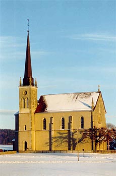 L'Eglise catholique de Bottens